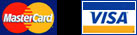 VISA and MasterCard only
