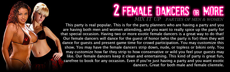 2 Female Dancers or More